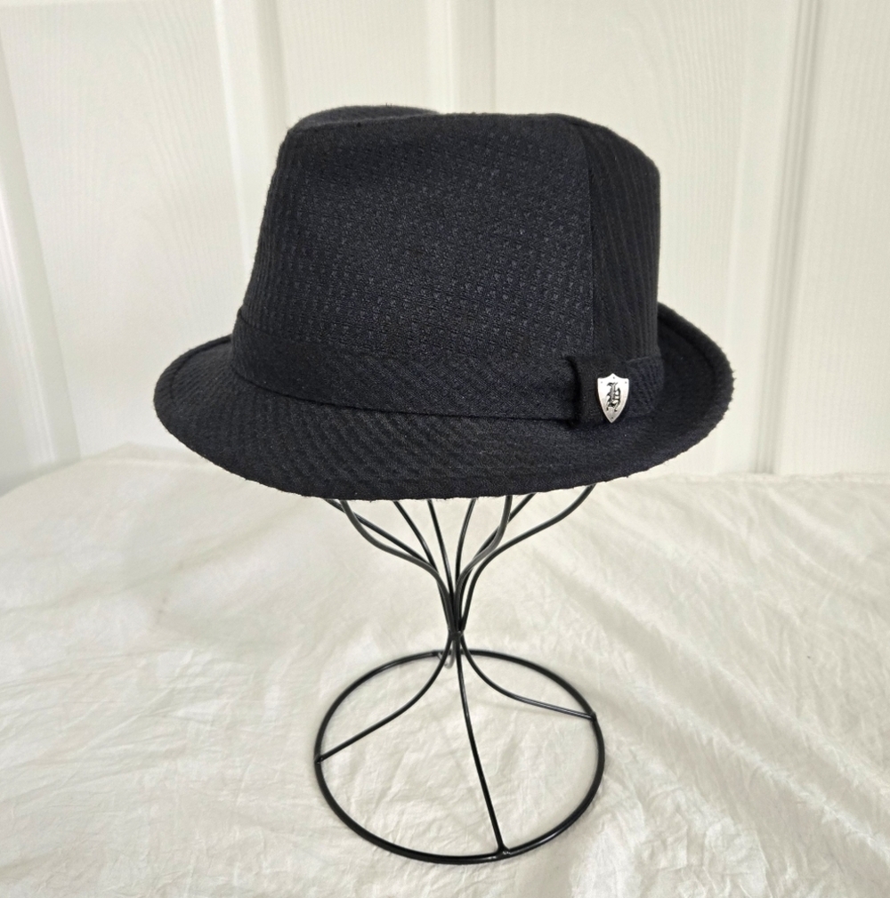 Headers Fedora Style Hat Men's Size M Dark Gray Soft Material Good Quality